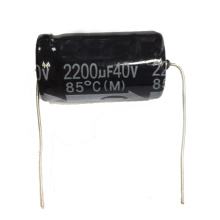2200UF осевой Алюминиевый Электролитический конденсатор